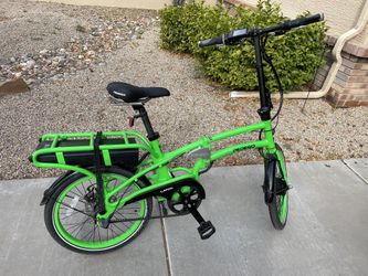 2018 Lime Green Pedego Latch Folding Electric Bicycle