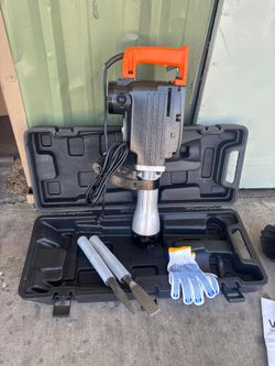 Vevor Demolition Jack Hammer, 29.72 x 6.5 in. 2200W Electric Jackhammer Heavy Duty, 1350 BPM Jack Hammer Concrete Breaker