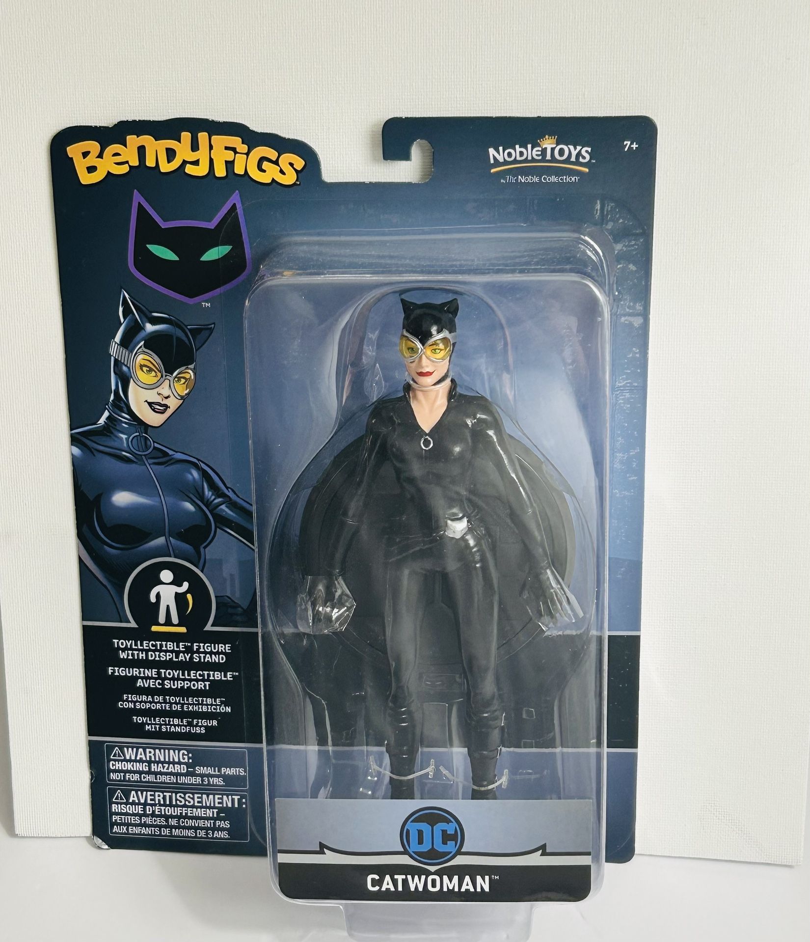💎BendyFigs The Noble Collection - DC Comics Catwoman 7.5-inch Figure