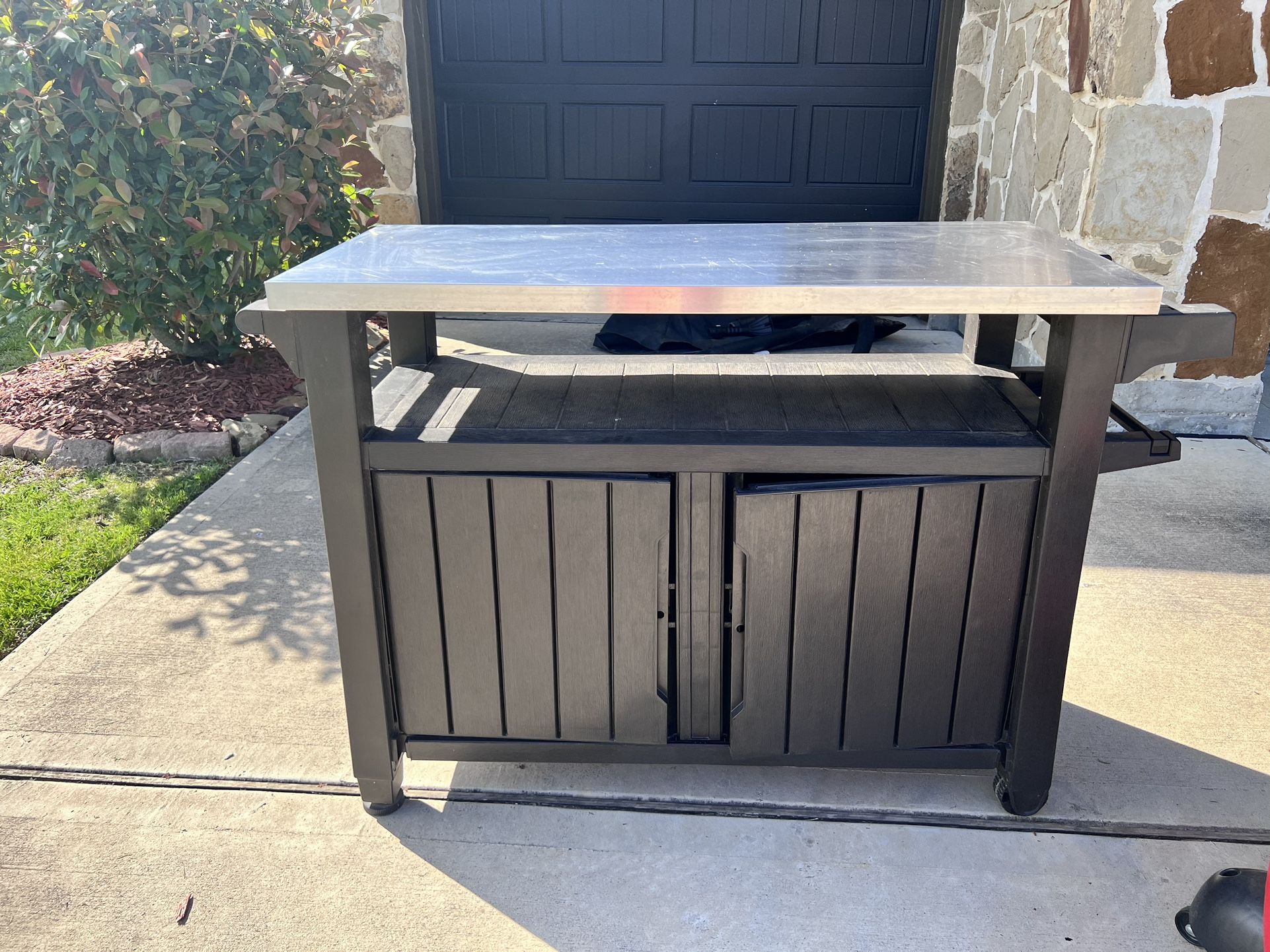 Portable Outdoor Kitchen Island