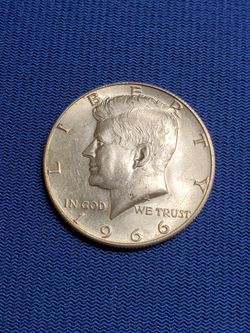 1966 Kennedy Silver Half Dollar