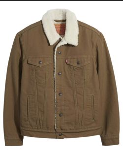 NEW, Men’s Levi’s Sherpa Trucker Jacket SZ XL