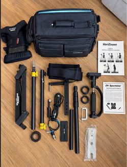 VariZoom FlowCam / DV Sportster Camera Stabilizer Vest & Arm Kit – $225 OBO