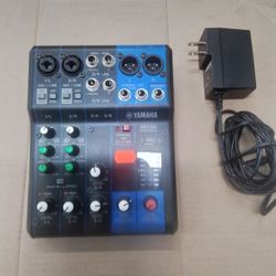 Yamaha MG06 6-Input Compact Stereo Mixer