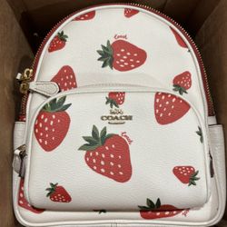 Coach Mini Court Backpack 