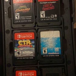 Nintendo Switch Games $15 Each One