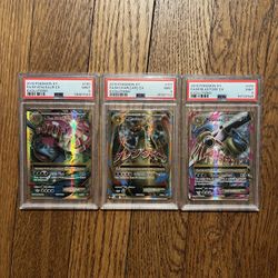 Mega Venusaur, Charizard, And Blastoise Psa9 Pokemon Xy Evolutions