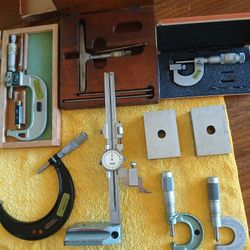 Machinist Precision Tools For Sale . Excellent Condition Top Of The Line Brands 