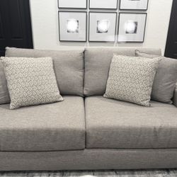 Living Spaces Sofa - Gray