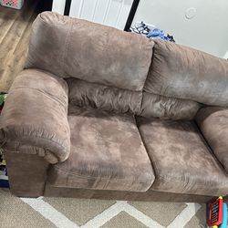 Couch set-Brown 