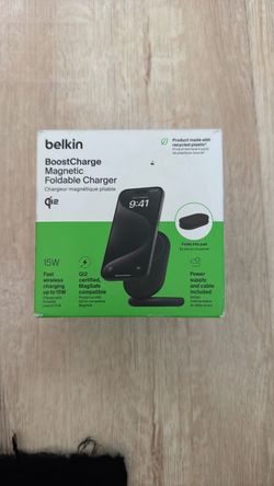 Belkin BoostCharge Magnetic Qi2 certified MagSafe Foldable Charger