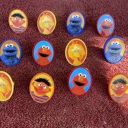 Sesame Street Cupcake Rings 12