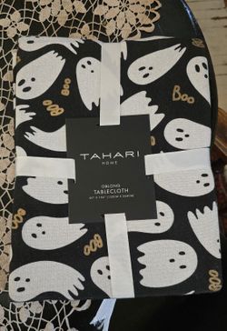 Halloween Ghost Tablecloth Oblong