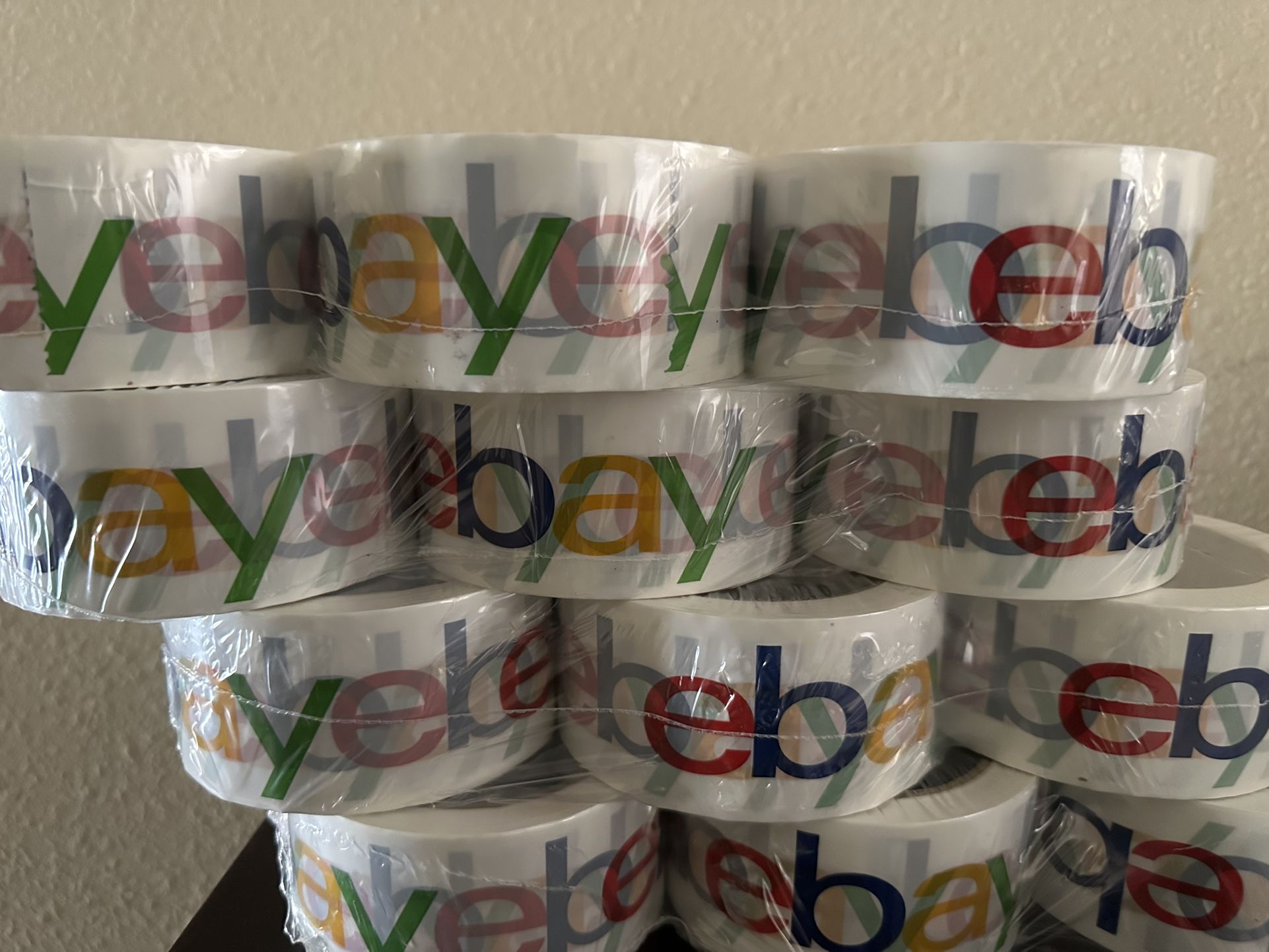 eBay Packing Tapes Roll Of 12