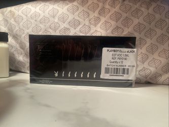 Playboy The Club Black Edition EDT Spray 0.05 oz x 12 Mini Set Authentic Sample