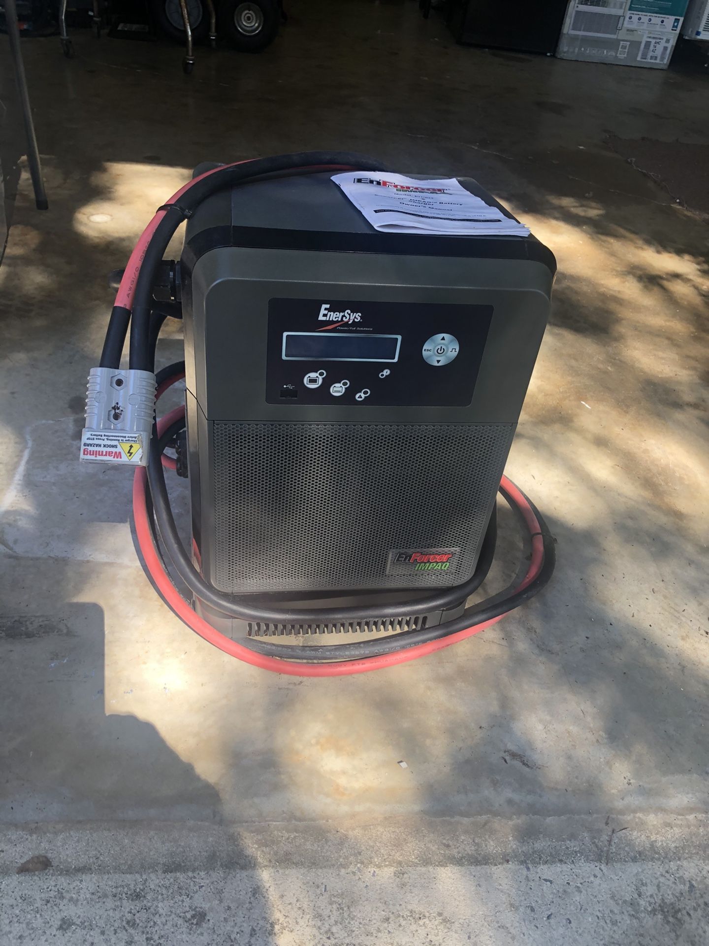 Enforcer impaQ battery charger model number EL1 EL3 New can we use for forklift golf cart or anything in between $750 Best offer