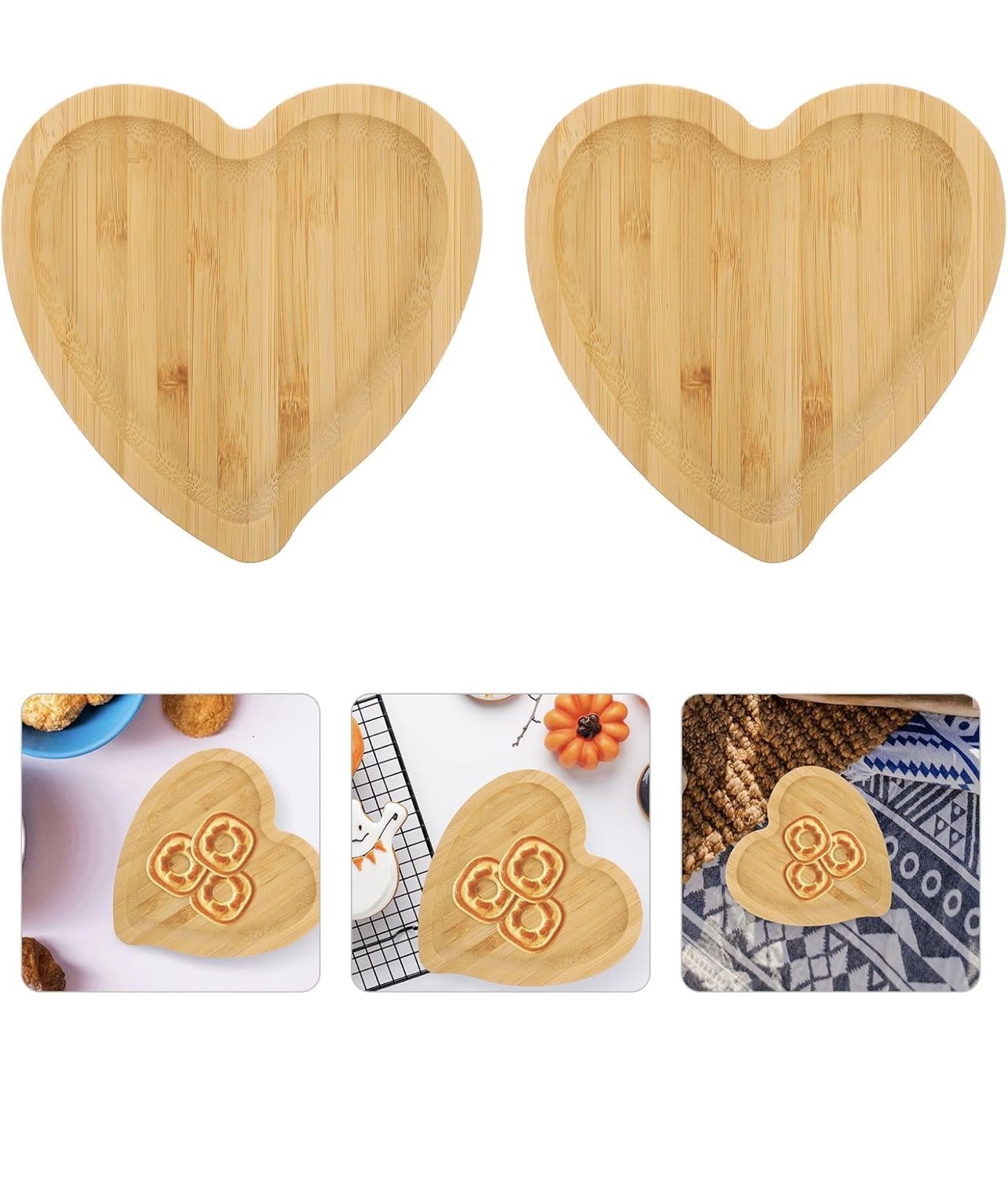 Serving Tray for Food, Fruit, Snacks 2 Pieces