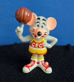 Showbiz Pizza Time 1986 Chuck E. Cheese  2.5" PVC Figure