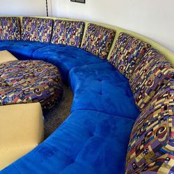 Semicircular Sectional Custom Sofa