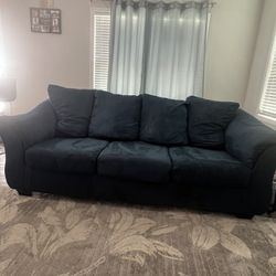 Dark Blue Couch 