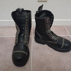 London Underground Leather Boots - size 6M
