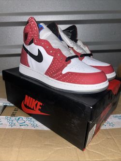 Air Jordan Retro 1 Spider Man Size 6y