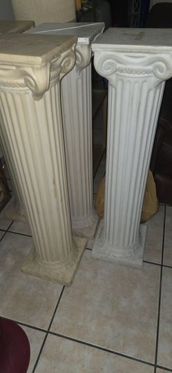 4 pedestales