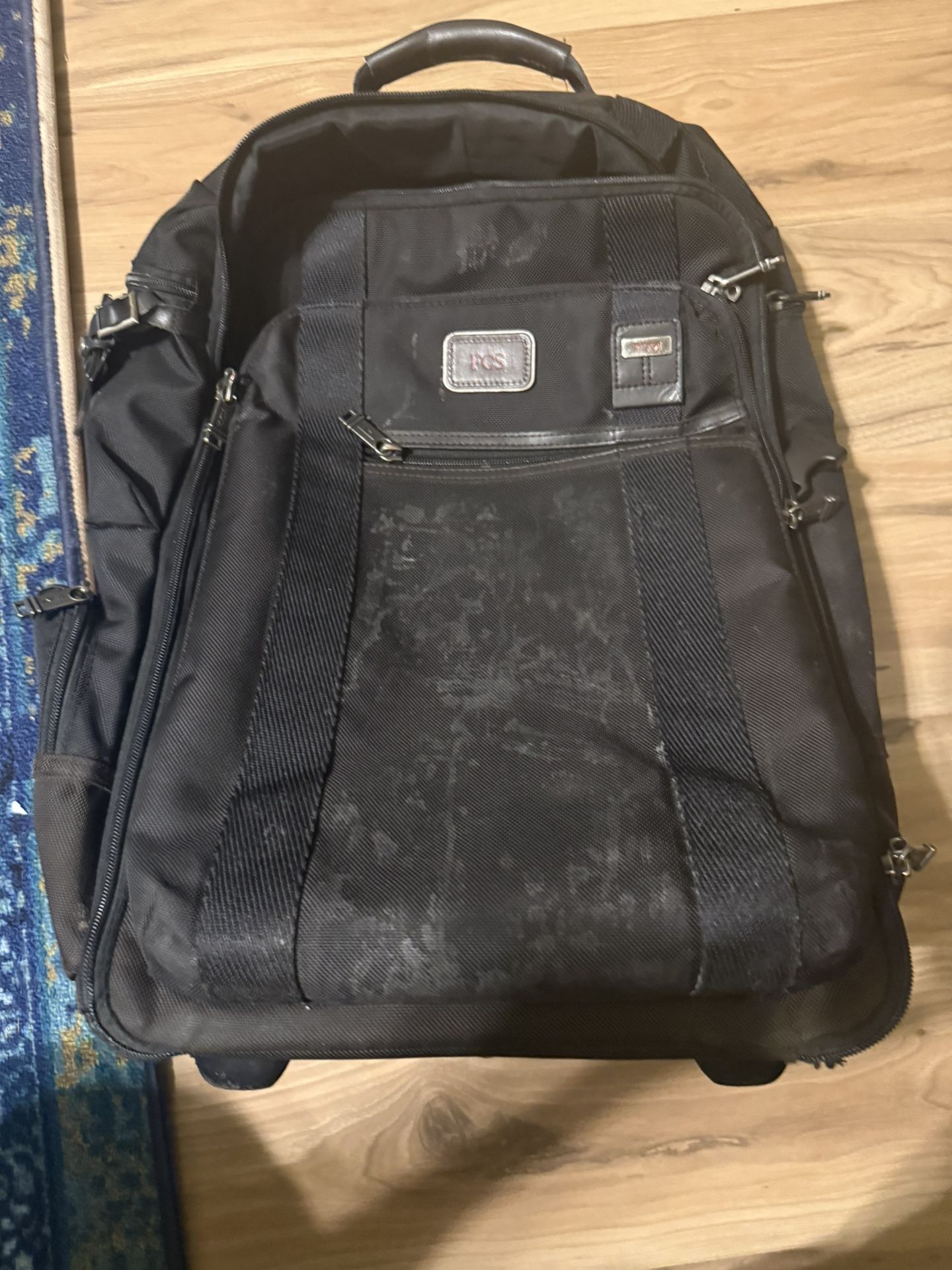 Tumi Alpha Wheeled Backpack 