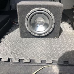 8 inch subwoofer and box