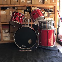 Pearl export 4pc drum set With Snare