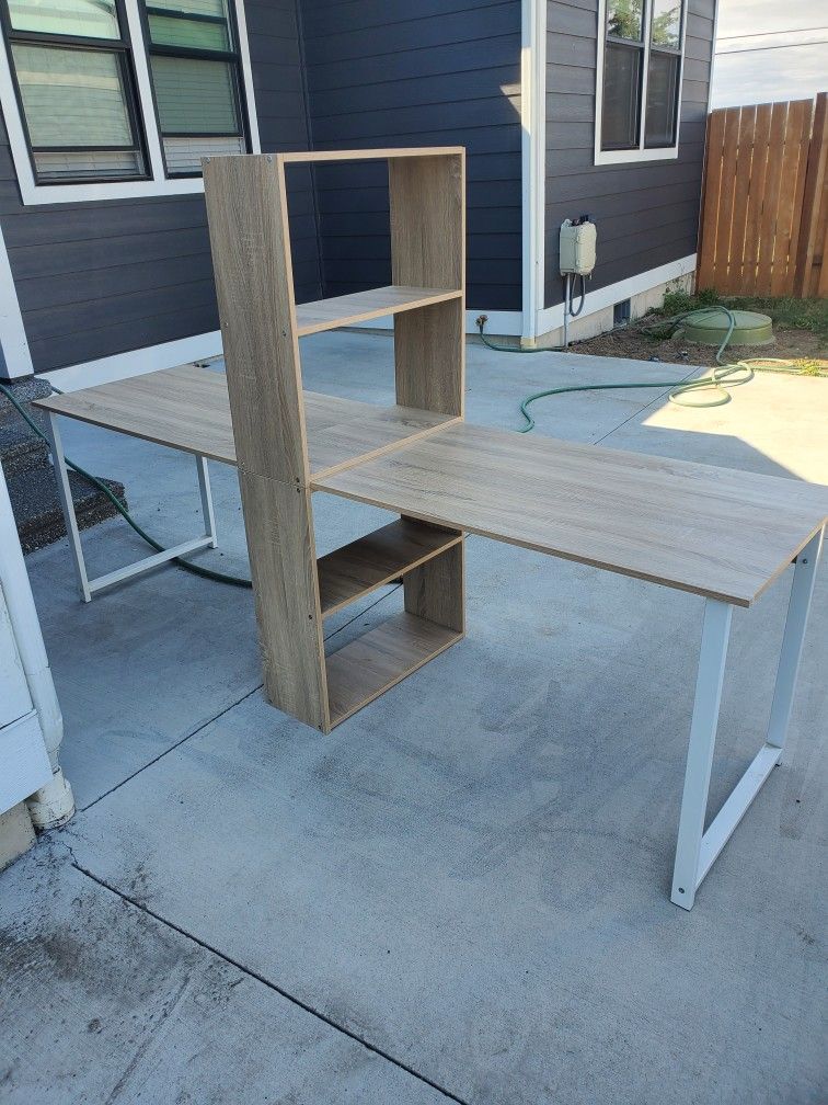 2 Person Desk Home School Or Gameing
