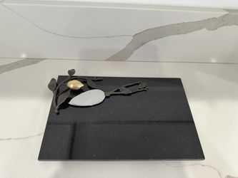 Michael Aram Lemonwood Cheese Board & Knife