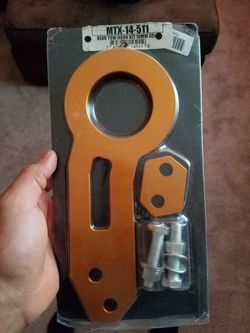 Rear tow hook