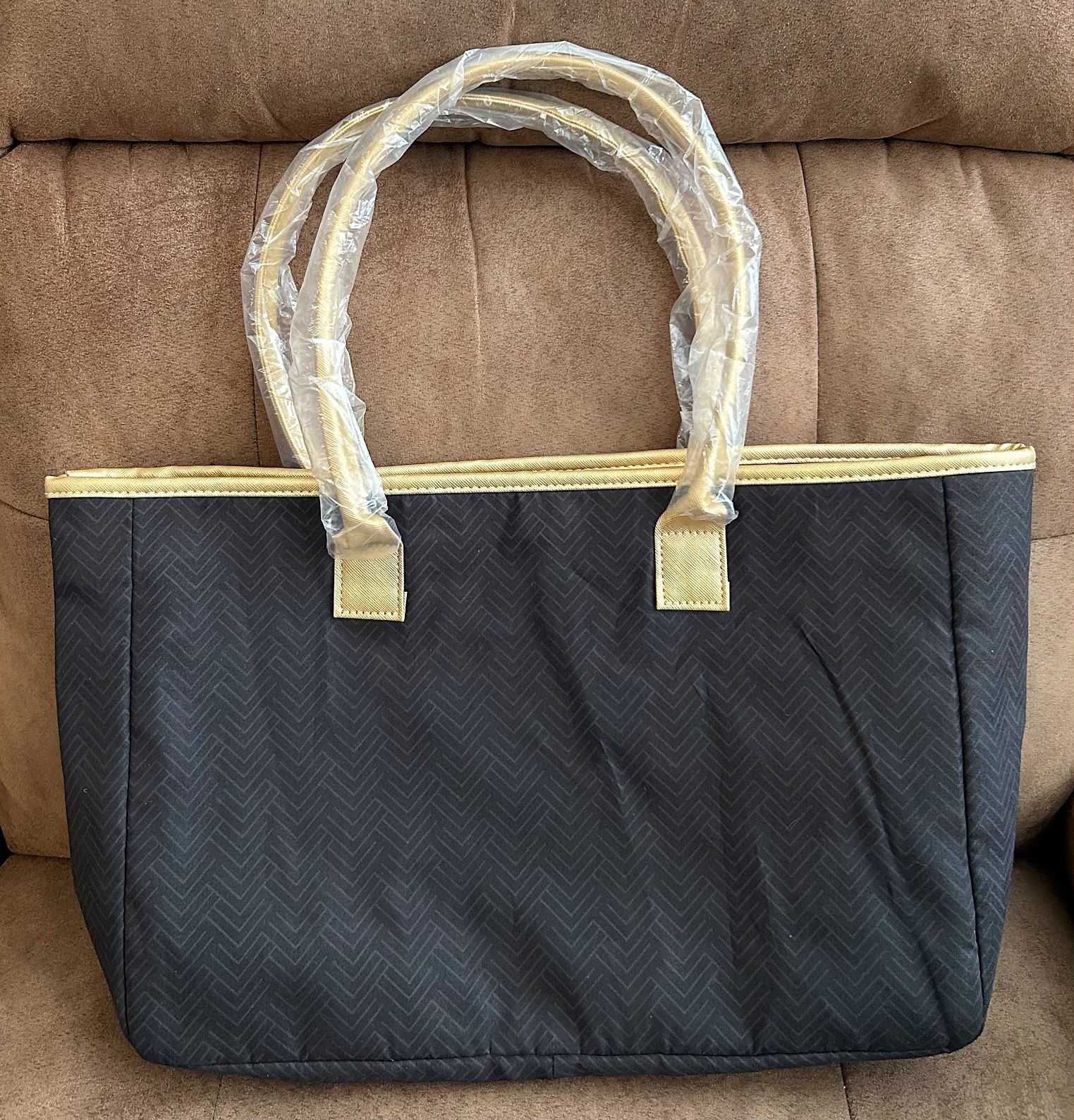 Yankee Candle Tote Bag With Gold Trim