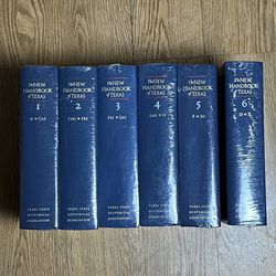 The New Handbook of Texas Six Volume Set Sealed