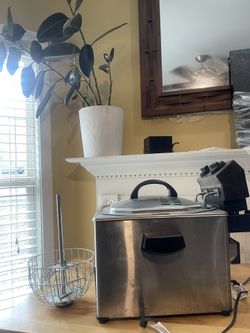 Cuisinart CDF-500 Rotisserie Fryer & Steamer Extra Large Stainless