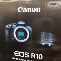 Canon EOS R10 Mirrorless Camera (body)