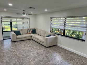 Living room corner couch