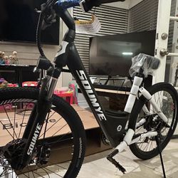 Ebike New Open Box, Hybrid, Long Range, Digital Speedometer, Soft Ride
