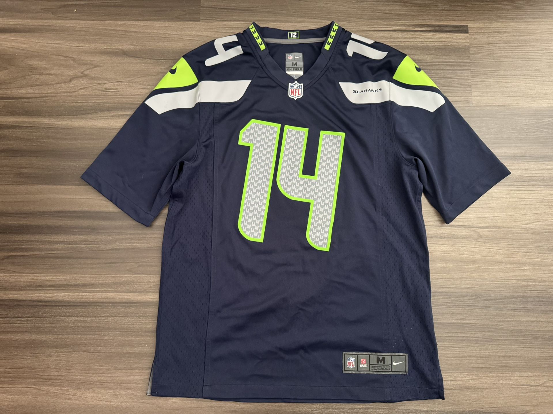 Nike Seattle Seahawks DK Metcalf On Field MISPRINT Home Jersey Men’s Medium