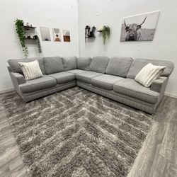 Gray Sectional Couch - Free Delivery 
