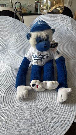 Los Angeles Dodgers rally monkey plush