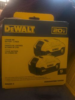 Dewalt battery