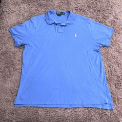 Polo By Ralph Lauren Men Blue Short Sleeve Shirt 