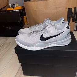 Kobe 8 Protro TB Promo Wolf Grey Black Size 12.5 Hm(contact info removed)