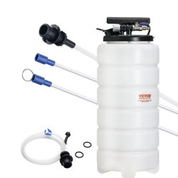 Fluid Extractor, 4 Gallons (15 Liters), Pneumatic Oil Changer Vacuum Fluid Extractor