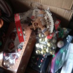 all kinds of Christmas stuff