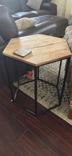 Hexagon Side Table