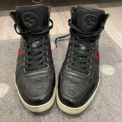 Gucci High Tops Size 9.5 Men 
