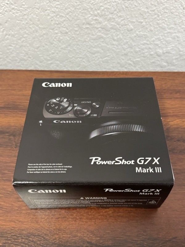 Canon PowerShot G7 X Mark III Digital Camera